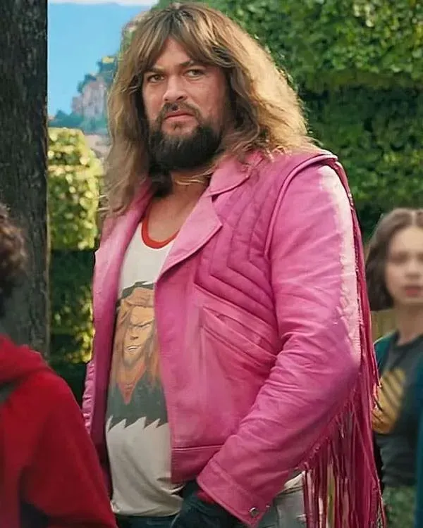 Jason Momoa Pink Jacket